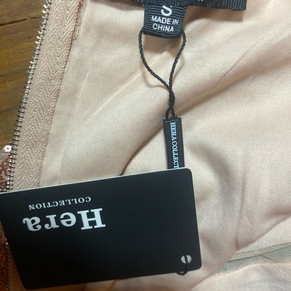 Hera Collection pink sequin mini dress - Picture 6 of 8